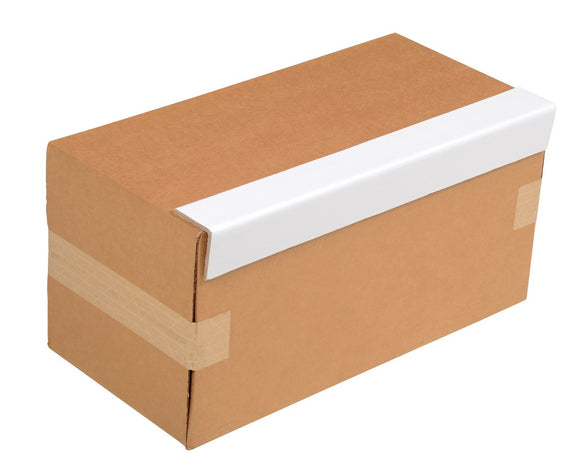 Vestil Cardboard Cargo Edge Protector 50 Pieces 24 In. White