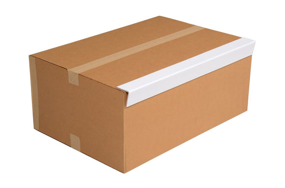 Vestil Cardboard Cargo Edge Protector 50 Pieces 36 In. White