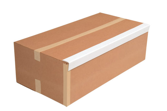 Vestil Cardboard Cargo Edge Protector 50 Pieces 48 In. White