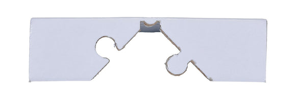 Vestil Cardboard Cargo Edge Protector 300 Pieces 2 In. White