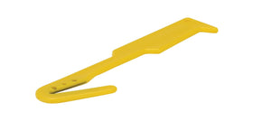 Vestil Plastic Cutter For Thick Material 8 In. x 1/4 In. x 1-7/8 In. Yellow - 0