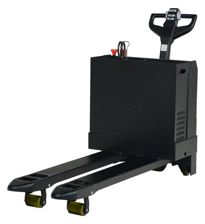 Vestil Steel Fully Powered Electric Pallet Truck 20 In. x 48 In. 4,500 Lb. Capacity Black - 0