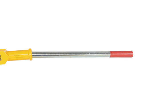 Vestil Steel Trailer Stabilizing Ratchet Jack 26-5/8 In. x 17-5/8 In. x 39 In. 40,000 Lb. Capacity Yellow