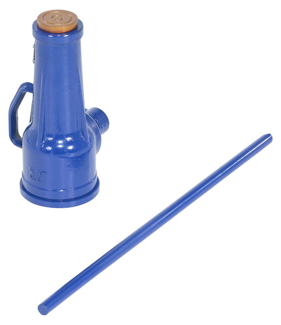 Vestil Steel Mechanical Screw Jack 5-13/16 In. x 3-11/16 In. x 20-5/8 In. 6,000 Lb. Capacity Blue