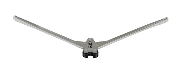 Vestil Poly Strap Sealer 5/8 In. Strapping Width Silver