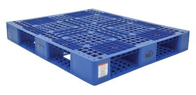 Buy blue Vestil High Density Polyethylene Pallet 39-1/2 In. x 47-3/8 In. x 6 In. 8000 Lb. Capacity
