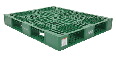 Buy green Vestil High Density Polyethylene Pallet 39-1/2 In. x 47-3/8 In. x 6 In. 8000 Lb. Capacity