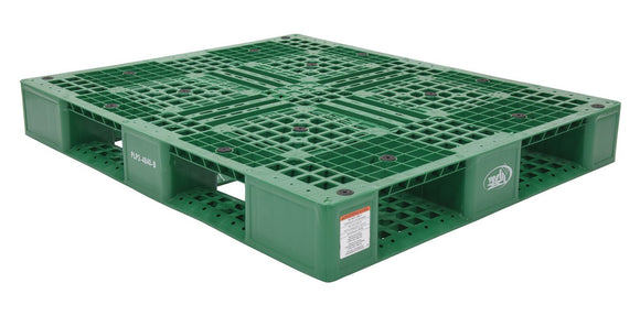 Vestil High Density Polyethylene Pallet 39-1/2 In. x 47-3/8 In. x 6 In. 8000 Lb. Capacity
