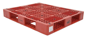 Buy red Vestil High Density Polyethylene Pallet 39-1/2 In. x 47-3/8 In. x 6 In. 8000 Lb. Capacity