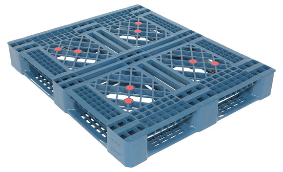 Vestil High Density Polyethylene Pallet 48 In. x 40 In. x 6 In. 8000 Lb. Static Capacity