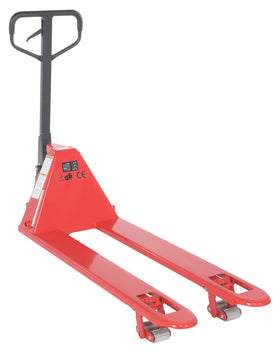 Vestil Low Profile Steel Pallet Jacks 4000 Lb Capacity Red
