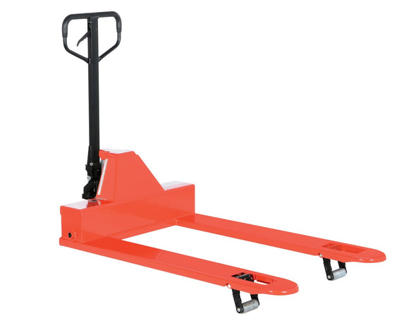 Vestil Low Profile Steel Pallet Jacks 4000 Lb Capacity Red