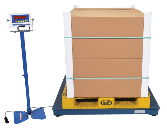 Vestil Steel Electronic Digital Floor Scale