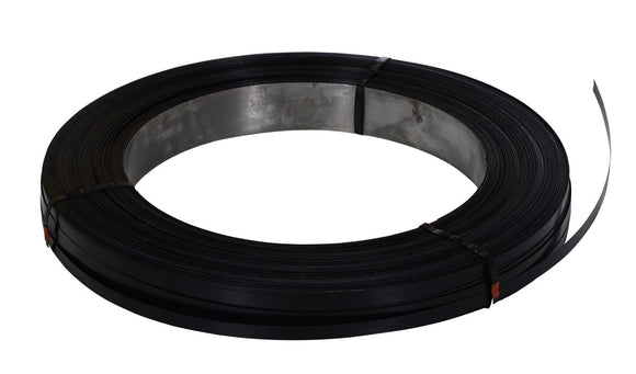 Vestil Steel Strapping 5/8 In. 2,360 Ft. 23 In. x 23 In. x 2-1/2 In. Black