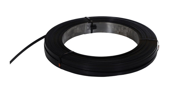 Vestil Steel Strapping 5/8 In. 2,360 Ft. 23 In. x 23 In. x 2-1/2 In. Black