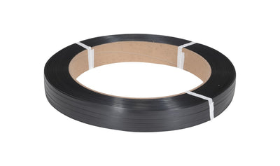 Vestil Polypropylene Strapping 1/2 In. Width 4,500 Ft. 16 In. x 3 In. Core Black - 0