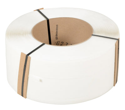 Buy white Vestil Polypropylene Strapping 1/2 In. Width 9,900 Ft. 9 In. x 8 In. Core