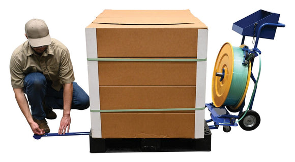 Vestil Manual Pallet Probe Strapping Cart