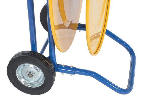 Vestil Steel Heavy Duty Strapping Cart 22-5/16 In. x 25 In. x 41-5/16 In. Blue / Yellow