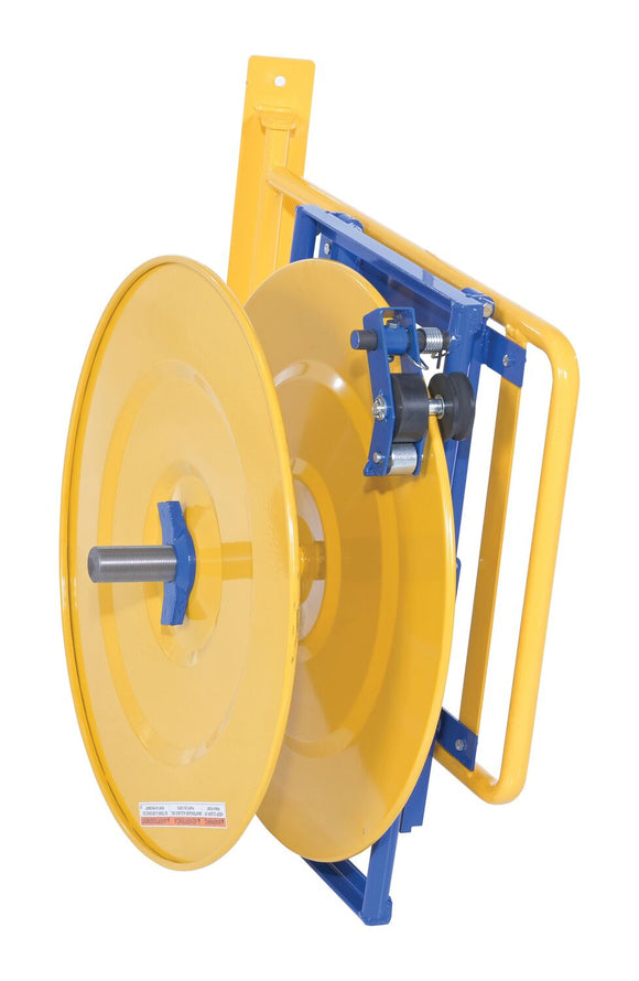 Vestil Steel Wall Mounted Strapping Cart Yellow