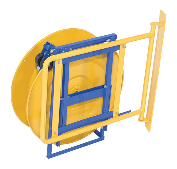 Vestil Steel Wall Mounted Strapping Cart Yellow