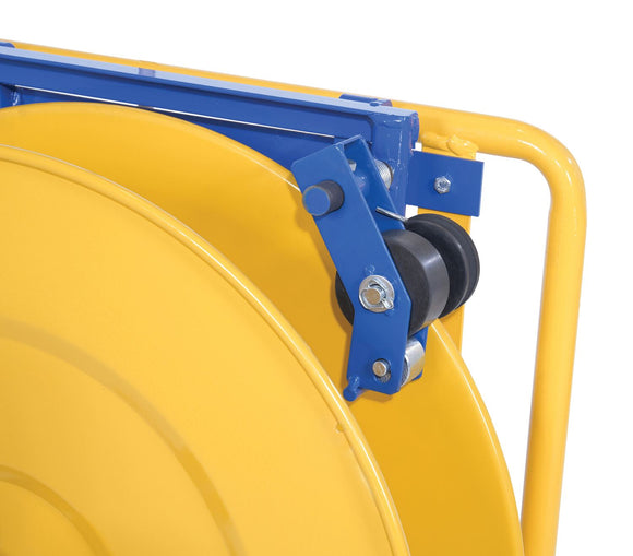 Vestil Steel Wall Mounted Strapping Cart Yellow