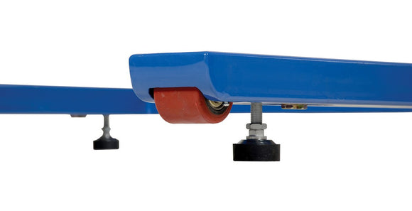 Vestil Steel Heavy-Duty U Shape Platform Scale 6,000 Lb. Capacity Blue