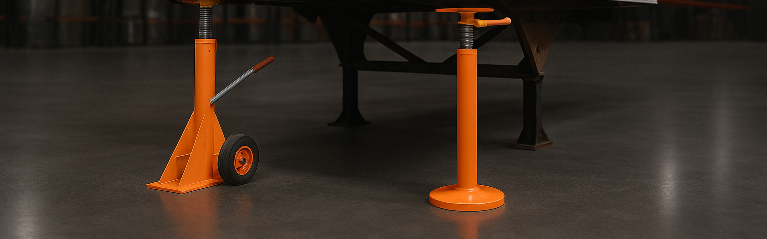 Trailer Stabilizing Jacks