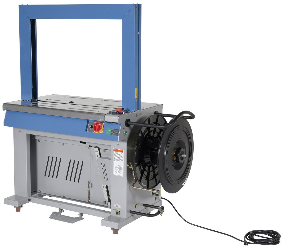 Vestil Steel Automatic High Speed Strapping Machine 23-1/8 In. x 48-3/8 In. x 58 In. Gray - 0