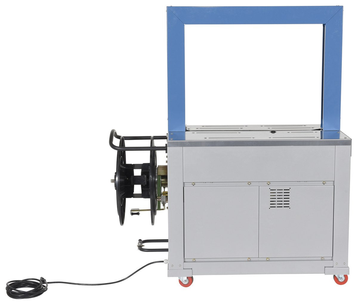 Vestil Steel Automatic High Speed Strapping Machine 23-1/8 In. x 48-3/8 In. x 58 In. Gray