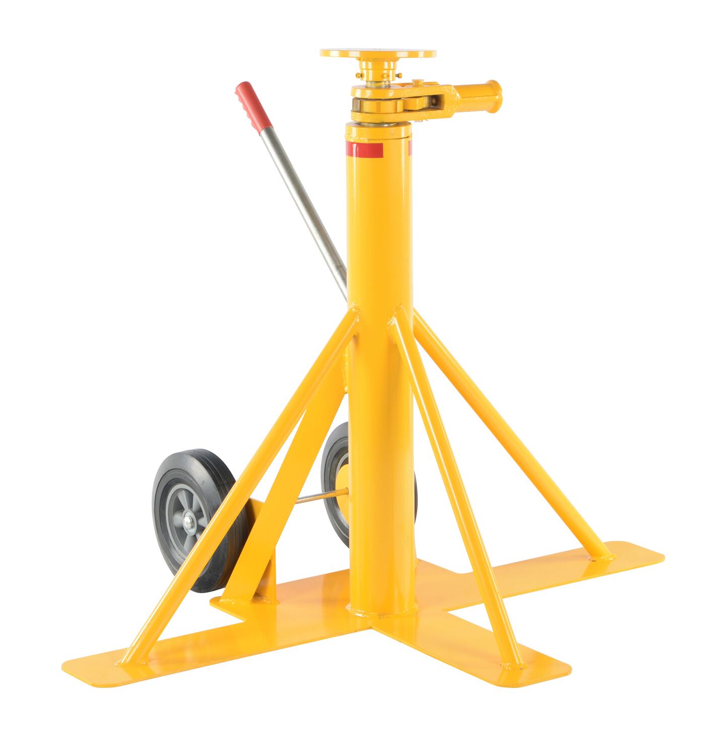 Vestil Steel Big Foot Stabilizing Jack 35-7/16 In. x 48 In. x 39 In. 50000 Lb. Capacity