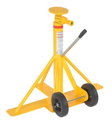 Vestil Steel Big Foot Stabilizing Jack 35-7/16 In. x 48 In. x 39-1/2 In. 40000 Lb. Capacity