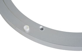 Vestil Aluminum Mini Carousels 500 Lb. Capacity Silver