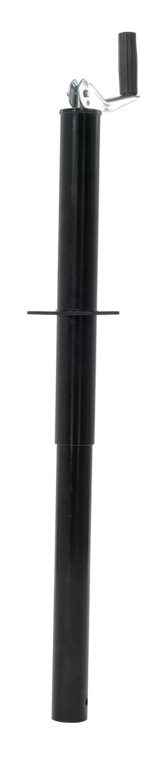 Vestil Steel Top Crank Trailer Jack 5 In. x 9-3/4 In. x 26 In. 2000 Lb. Capacity Black