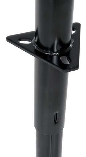 Vestil Steel Top Crank Trailer Jack 5 In. x 9-3/4 In. x 26 In. 2000 Lb. Capacity Black - 0