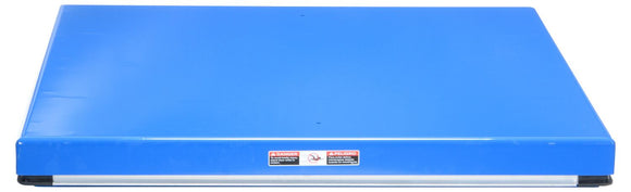Vestil Steel Electric Hydraulic Lift Table Blue