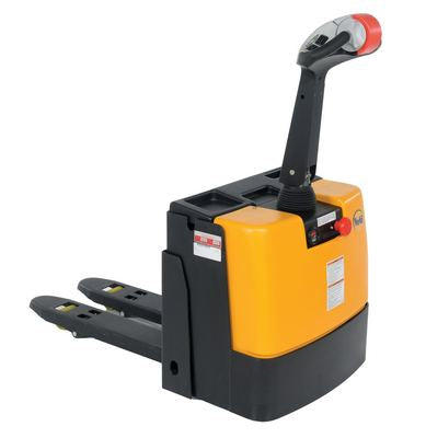 Vestil Steel Fully Powered Electric Pallet Truck 19 In. Width 2,600 Lb. Capacity Black