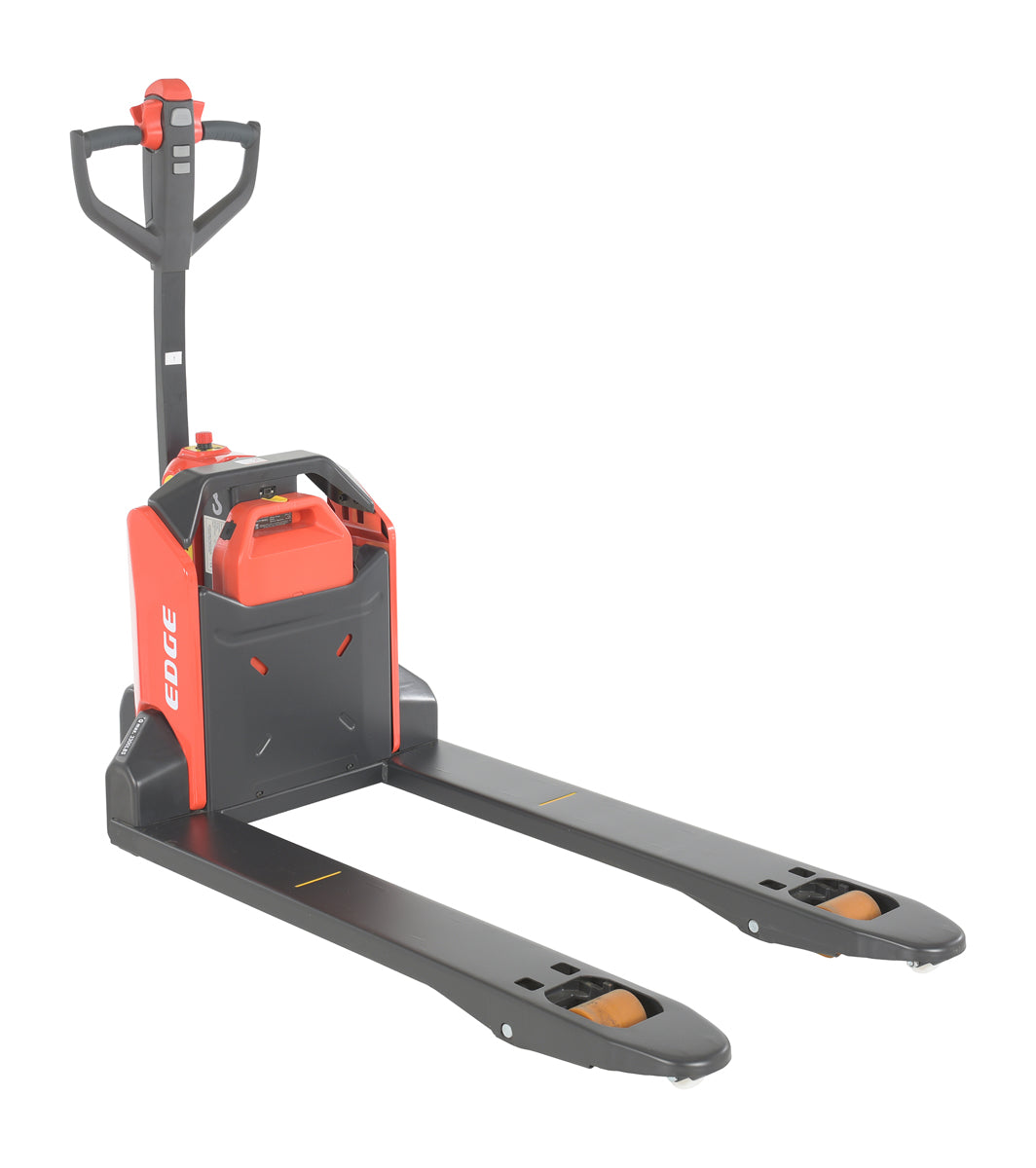 Vestil Steel Fully Powered Electric Pallet Truck 3,300 Lb. Capacity Blue / Black / Red - 0