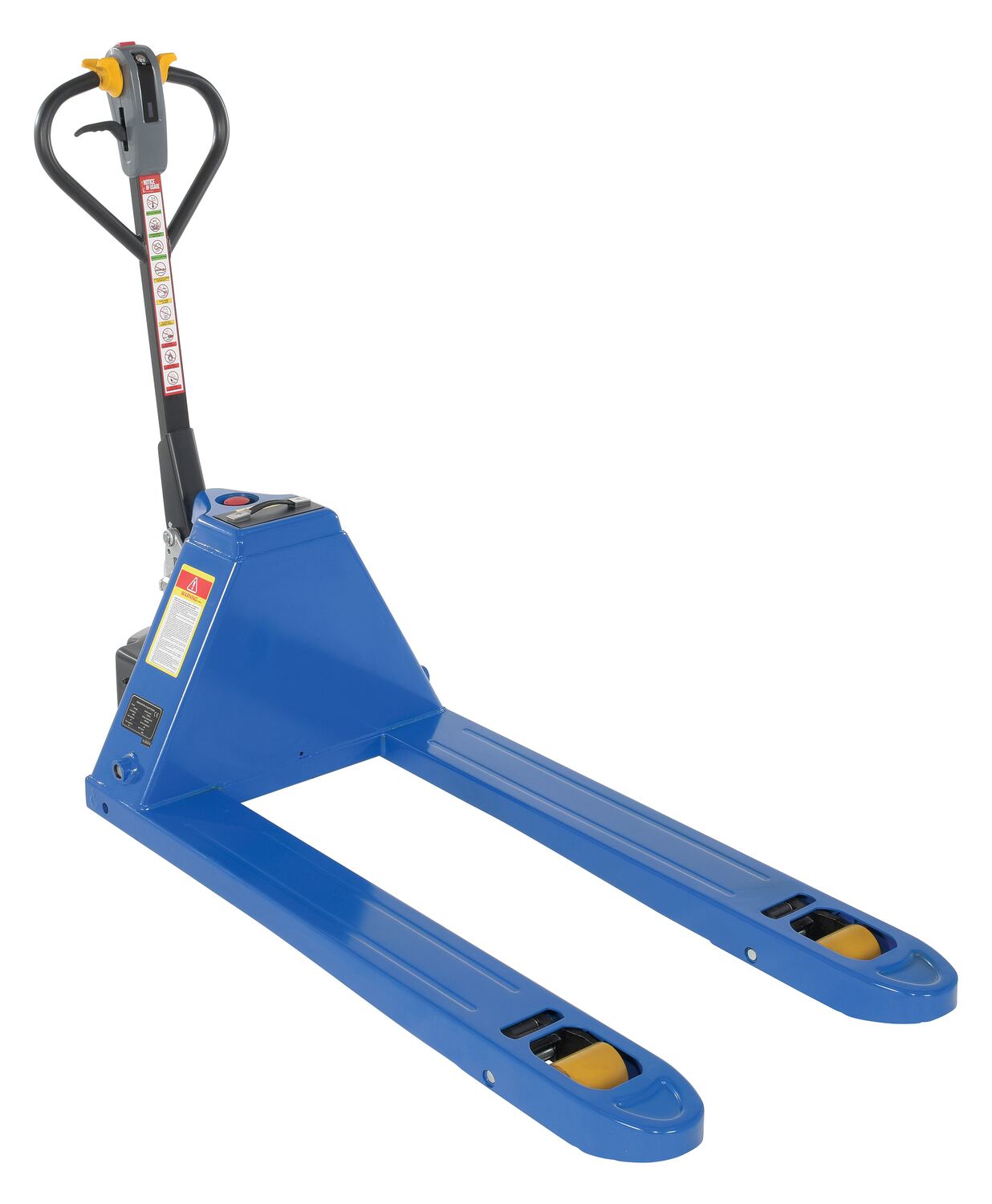 Vestil Steel Semi Electric Pallet Jack 27 In. x 48 In. 4000 Lb. Capacity
