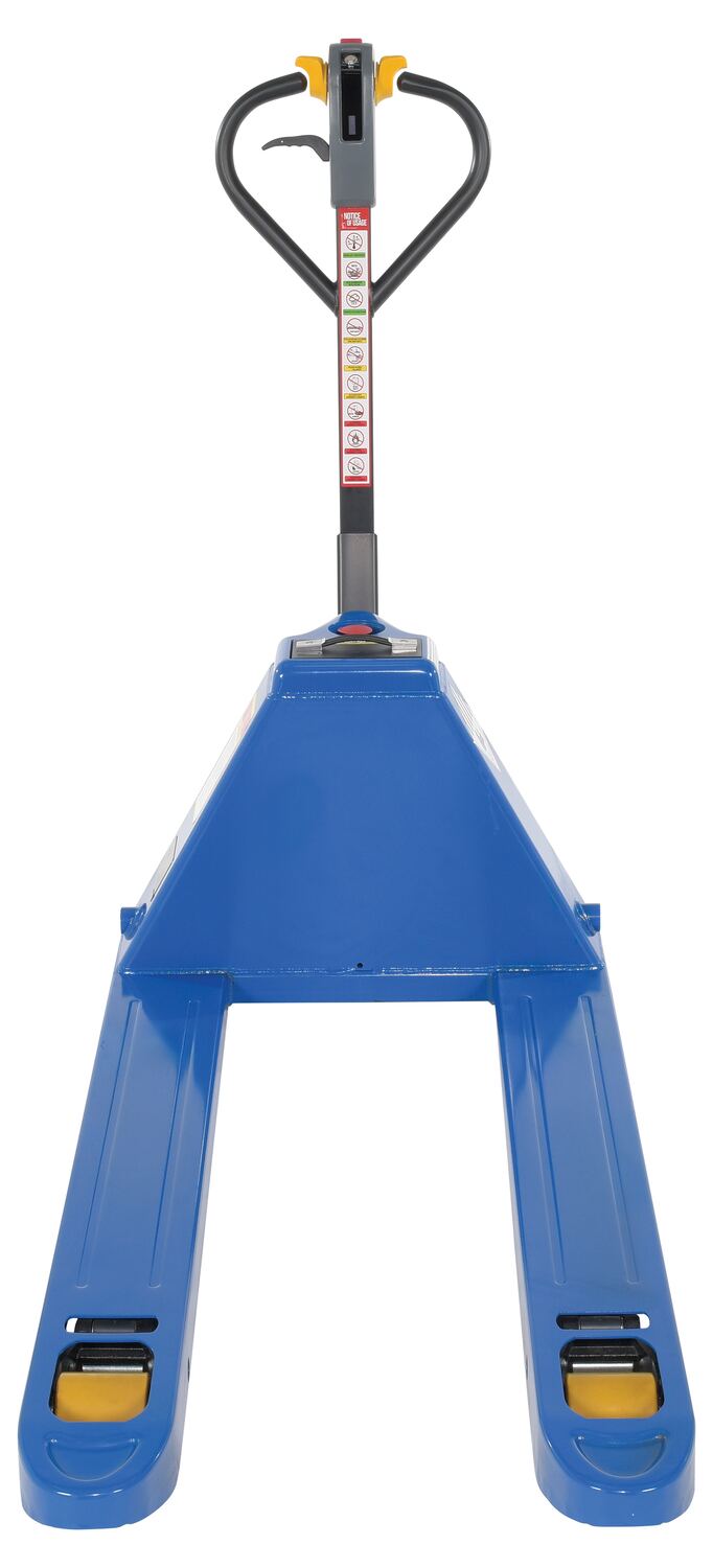 Vestil Steel Semi Electric Pallet Jack 27 In. x 48 In. 4000 Lb. Capacity - 0