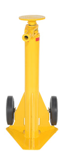 Vestil Steel Trailer Stabilizing Ratchet Jack 27-1/4 In. x 17-5/8 In. x 39 In. 50,000 Lb. Capacity Yellow-4
