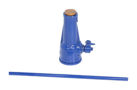 Vestil Steel Mechanical Screw Jack 5-13/16 In. x 3-11/16 In. x 20-5/8 In. 6,000 Lb. Capacity Blue - 0