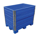 Vestil Polyethylene Multi Height Container 31-1/2 In. x 47-1/4 In. x 37-1/2 In. 2500 Lb. Capacity Blue-1