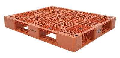 Buy orange Vestil High Density Polyethylene Pallet 39-1/2 In. x 47-3/8 In. x 6 In. 8000 Lb. Capacity