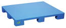 Vestil High Density Polyethylene Hygienic Rackable Pallet/Skid 39 In. x 46-7/8 In. x 5-1/2 In. 8,800 Lb. Floor Capacity Blue-1