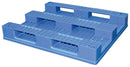 Vestil High Density Polyethylene Grated Top Rackable Pallet/Skid 47 In. x 39-1/4 In. x 6-1/2 In. 8,800 Lb. Floor Capacity Blue-2
