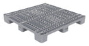 Vestil High Density Polyethylene Solid Top Rackable Pallet/Skid 47-1/2 In. x 47-1/2 In. x 5-1/2 In. 13,000 Lb. Floor Capacity Gray-3
