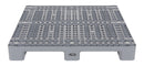 Vestil High Density Polyethylene Solid Top Rackable Pallet/Skid 47-1/2 In. x 47-1/2 In. x 5-1/2 In. 13,000 Lb. Floor Capacity Gray-1