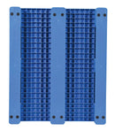 Vestil High Density Polyethylene Solid Top Rackable Pallet/Skid 39-1/4 In. x 47-1/8 In. x 6-1/2 In. 8,800 Lb. Floor Capacity Blue-4