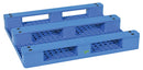 Vestil High Density Polyethylene Solid Top Rackable Pallet/Skid 39-1/4 In. x 47-1/8 In. x 6-1/2 In. 8,800 Lb. Floor Capacity Blue-3